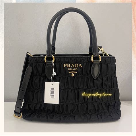 prada tessuto gaufre nero price|Prada Tessuto Gaufre Bag .